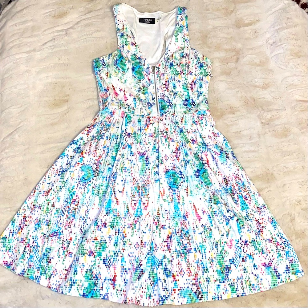 Guess colorful sun dress